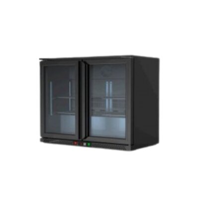 Armario Expositor Refrigerado 2 Puertas Abatibles 220 Litros RB-220H