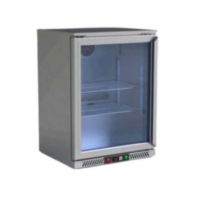 Armario Expositor Refrigerado Acero Inoxidable 128 Litros RB-150HS