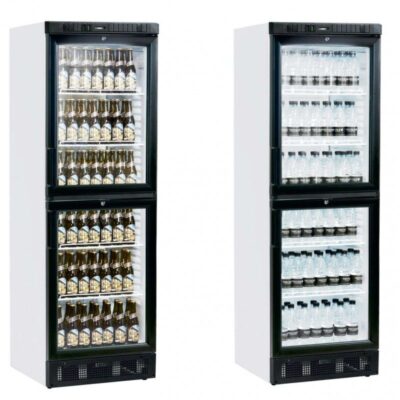 Armario Expositor Refrigerado 372 Litros 2 Medias Puertas SCU2375