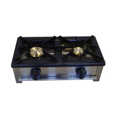 Cocina Sobremesa a Gas 2 Fuegos F-2G-LB