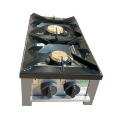 Cocina Sobremesa a Gas 2 Fuegos F-2GE-LB