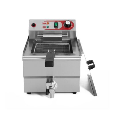 Freidora Eléctrica 10 Litros con grifo 4,5 Kw EF-131V