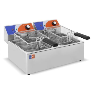 Freidora Eléctrica 6+6 Litros EF-6L-2