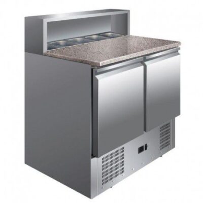 Mesa Refrigerada Preparación de Pizzas 2 Puertas PS900