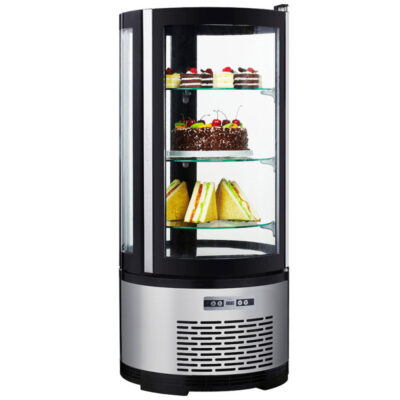 Vitrina Expositora Pastelería Sobremostrador Circular XC105R