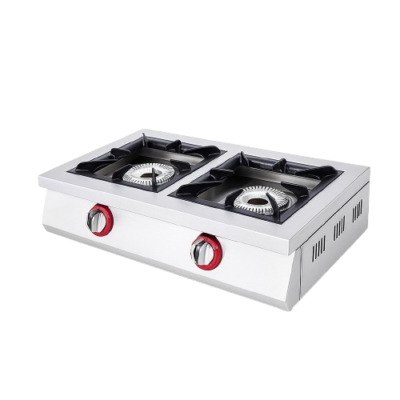 Cocina Sobremesa a Gas 2 Fuegos 800x490x200 mm