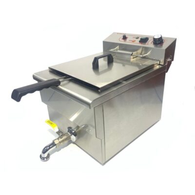 Freidora Eléctrica de Alto Rendimiento 12 Litros 7,5 kW FRYT-10