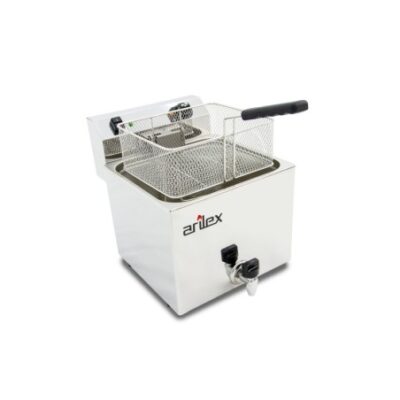 Freidora Eléctrica 12 Litros 4,5 kW con Grifo EVO12G