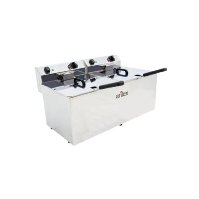 Freidora Eléctrica 12+12 Litros 7,5+7,5 kW sin Grifo EVO1212TR