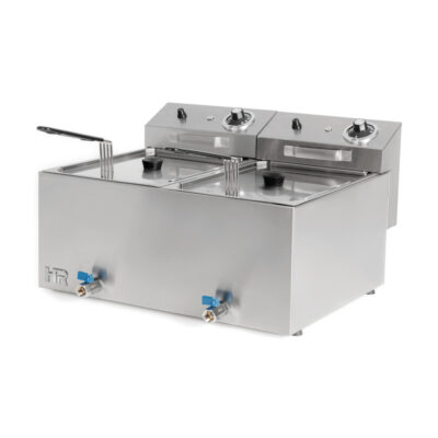Freidora Eléctrica 10+10L HR FD10L10LC