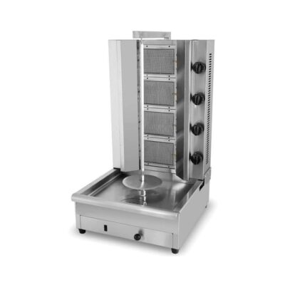 Asador de Kebab a Gas con 4 Quemadores ECO AK4EC