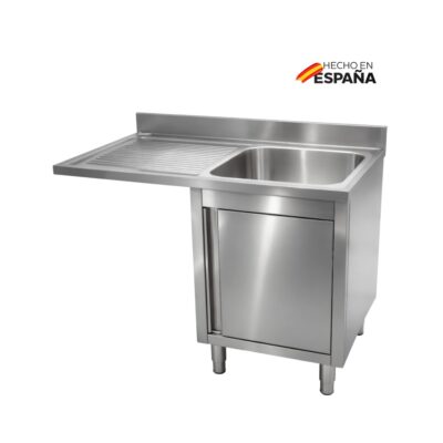 Fregadero 1200×700 con Hueco para Lavavajillas y Seno 500x500x300 GF1127