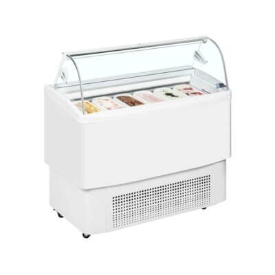 Vitrina de Helados 6+6 Sabores ISA FIJI 6