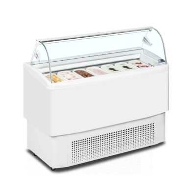 Vitrina de Helados 7+7 Sabores ISA FIJI 7