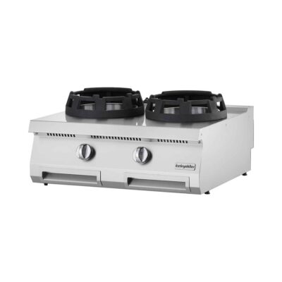 Cocina Wok Profesional 2 Quemadores S70CWGD